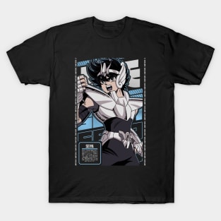 SEIYA | SAINT SEIYA | ANIME CHARACTER DESIGN | BW T-Shirt